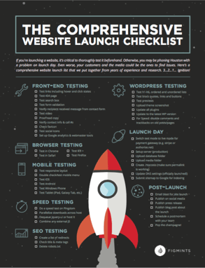 The Comprehensive Web Launch Checklist